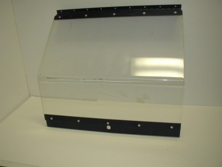 Pop-A-Slot / Pop-A-Ball Front Plexiglass Shield With Hinge (Some Scratches) (Item #99) $51.99